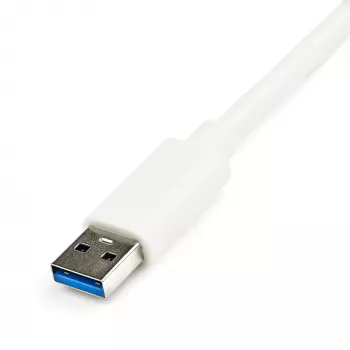 StarTech.com USB 3.0 prie Gigabitinio eterneto tinklo adapteris su USB prievadu – baltas