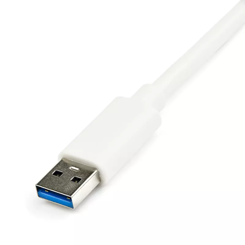 StarTech.com USB 3.0 prie Gigabitinio eterneto tinklo adapteris su USB prievadu – baltas