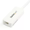 StarTech.com USB 3.0 prie Gigabitinio eterneto tinklo adapteris su USB prievadu – baltas