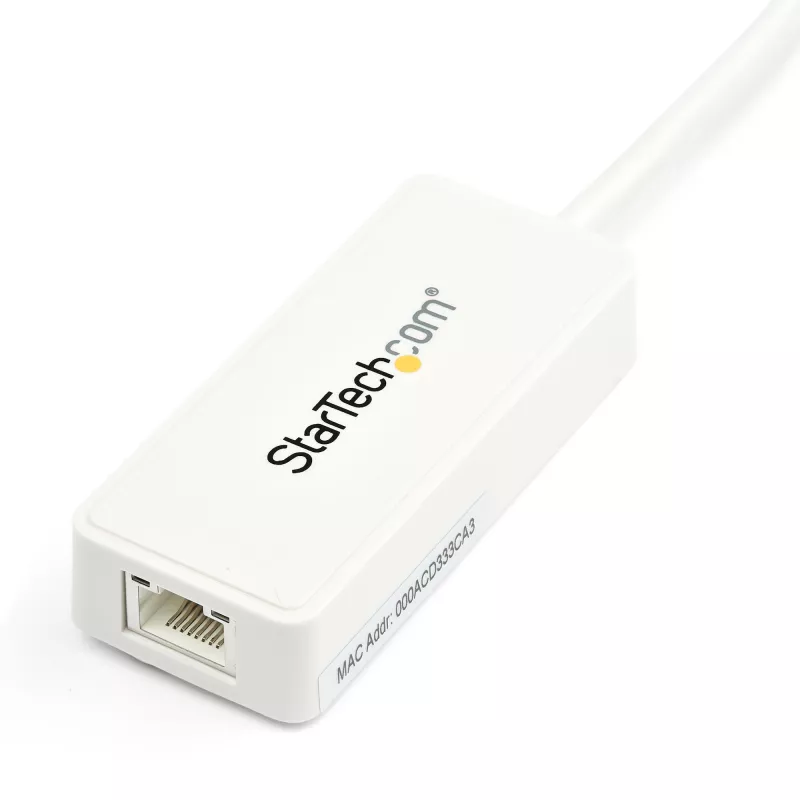 StarTech.com USB 3.0 prie Gigabitinio eterneto tinklo adapteris su USB prievadu – baltas