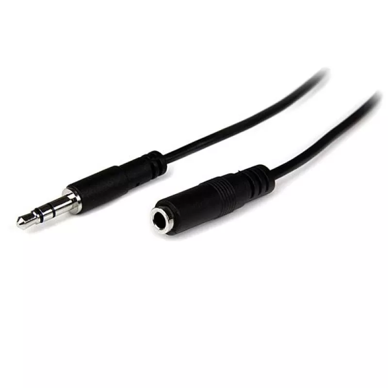 StarTech.com 2 m plonas 3,5 mm stereo prailginimo garso laidas - M/F