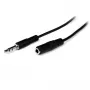 StarTech.com 2 m plonas 3,5 mm stereo prailginimo garso laidas - M/F