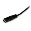 StarTech.com 2 m plonas 3,5 mm stereo prailginimo garso laidas - M/F