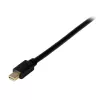 StarTech.com 6 pėdų (2 m) Mini DisplayPort į VGA laidas – aktyvus Mini DP į VGA adapterio laidas – 1080p vaizdo įrašas – mDP 1.2 arba Thunderbolt 1/2 Mac/PC prie VGA monitoriaus / ekrano – keitiklio laidas