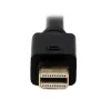 StarTech.com 6 pėdų (2 m) Mini DisplayPort į VGA laidas – aktyvus Mini DP į VGA adapterio laidas – 1080p vaizdo įrašas – mDP 1.2 arba Thunderbolt 1/2 Mac/PC prie VGA monitoriaus / ekrano – keitiklio laidas