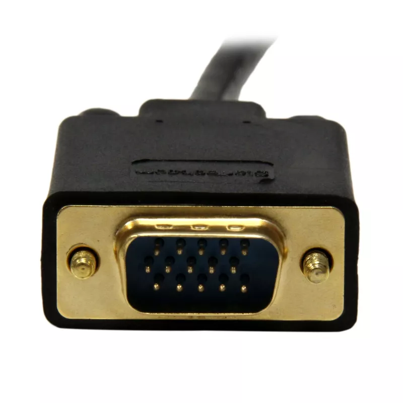 StarTech.com 6 pėdų (2 m) Mini DisplayPort į VGA laidas – aktyvus Mini DP į VGA adapterio laidas – 1080p vaizdo įrašas – mDP 1.2 arba Thunderbolt 1/2 Mac/PC prie VGA monitoriaus / ekrano – keitiklio laidas