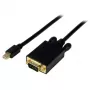 StarTech.com 3 m Mini DisplayPort į VGA adapterio keitiklio kabelis – mDP į VGA 1920x1200 - juodas