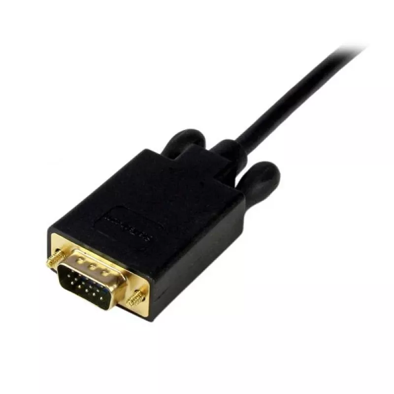StarTech.com 3 m Mini DisplayPort į VGA adapterio keitiklio kabelis – mDP į VGA 1920x1200 - juodas