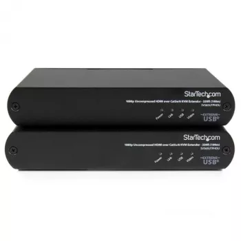 StarTech.com USB HDMI per Cat 5e / Cat 6 KVM konsolės plėtiklis su 1080p nesuspaustu vaizdu – 330 pėdų (100 m)
