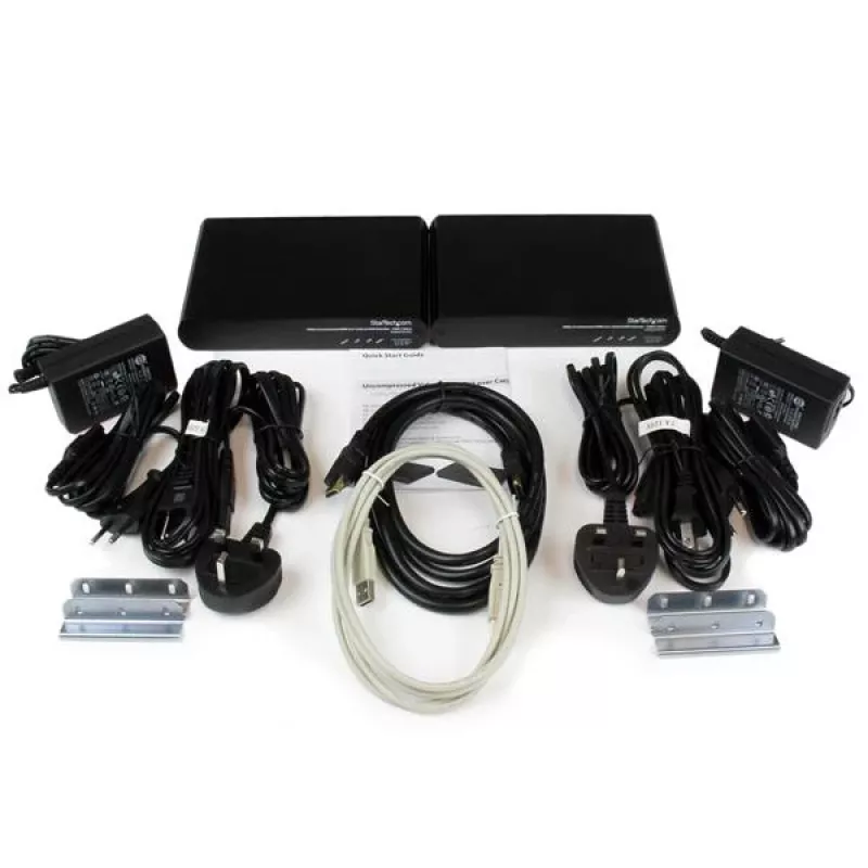 StarTech.com USB HDMI per Cat 5e / Cat 6 KVM konsolės plėtiklis su 1080p nesuspaustu vaizdu – 330 pėdų (100 m)