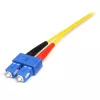 StarTech.com 7 m optinis kabelis – vienmodis dvipusis 9/125 LSZH optinis trumpiklis – LC/SC