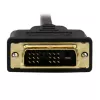 StarTech.com 2 m (6,6 pėd.) mini HDMI į DVI kabelis – DVI-D į HDMI kabelis (1920x1200p) – 19 kontaktų HDMI Mini kištukas į DVI-D kištuką – skaitmeninis monitoriaus kabelio adapteris M/M – Mini HDMI į DVI adapteris