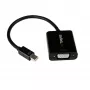 StarTech.com Mini DisplayPort į VGA adapteris - Aktyvus Mini DP į VGA keitiklis - 1080p vaizdo įrašas - mDP arba Thunderbolt 1/2 Mac/PC prie VGA monitoriaus/projektoriaus/ekrano - mDP 1.2 į VGA Dongle - juodas