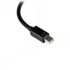 StarTech.com Mini DisplayPort į VGA adapteris - Aktyvus Mini DP į VGA keitiklis - 1080p vaizdo įrašas - mDP arba Thunderbolt 1/2 Mac/PC prie VGA monitoriaus/projektoriaus/ekrano - mDP 1.2 į VGA Dongle - juodas