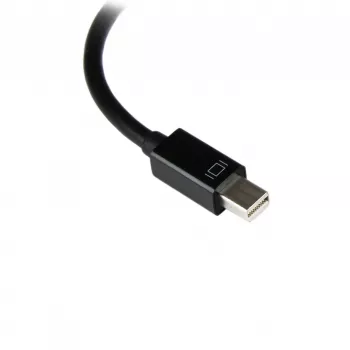 StarTech.com Mini DisplayPort į VGA adapteris - Aktyvus Mini DP į VGA keitiklis - 1080p vaizdo įrašas - mDP arba Thunderbolt 1/2 Mac/PC prie VGA monitoriaus/projektoriaus/ekrano - mDP 1.2 į VGA Dongle - juodas