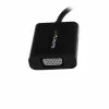 StarTech.com Mini DisplayPort į VGA adapteris - Aktyvus Mini DP į VGA keitiklis - 1080p vaizdo įrašas - mDP arba Thunderbolt 1/2 Mac/PC prie VGA monitoriaus/projektoriaus/ekrano - mDP 1.2 į VGA Dongle - juodas