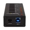 “StarTech.com” 4 prievadų USB 3.0 šakotuvas su 3 specialiais USB įkrovimo prievadais (2 x 1A ir 1 x 2A) – prie sienos tvirtinamas metalinis korpusas~4 prievadų USB 3.0 šakotuvas (5 Gbps) su 3 specialiais USB įkrovimo prievadais (2 x 1A ir 1 x 2A) – prie sienos tvirtinamas metalinis korpusas