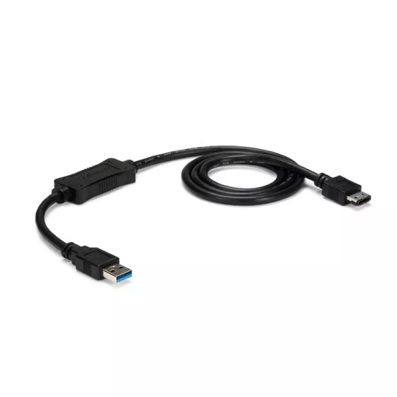 StarTech.com USB 3.0 į eSATA HDD / SSD / ODD adapterio kabelis - 3 pėdų eSATA kietojo disko į USB 3.0 adapterio kabelis - SATA 6 Gbps