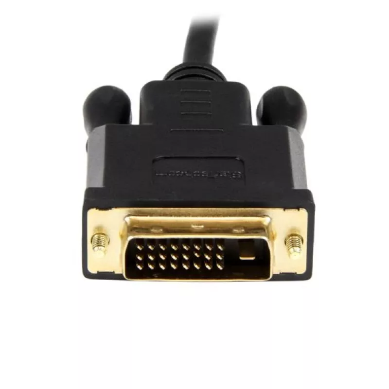 StarTech.com 3 pėdų (1 m) DisplayPort į DVI laidas – 1080p vaizdo – Aktyvus DisplayPort į DVI adapterio laidas – DisplayPort į DVI-D laido keitiklis Single Link – DP 1.2 į DVI monitoriaus laidas