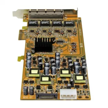 StarTech.com 4 prievadų gigabitinio „Power over Ethernet“ PCIe tinklo plokštė – PSE / PoE PCI Express NIC – TAA