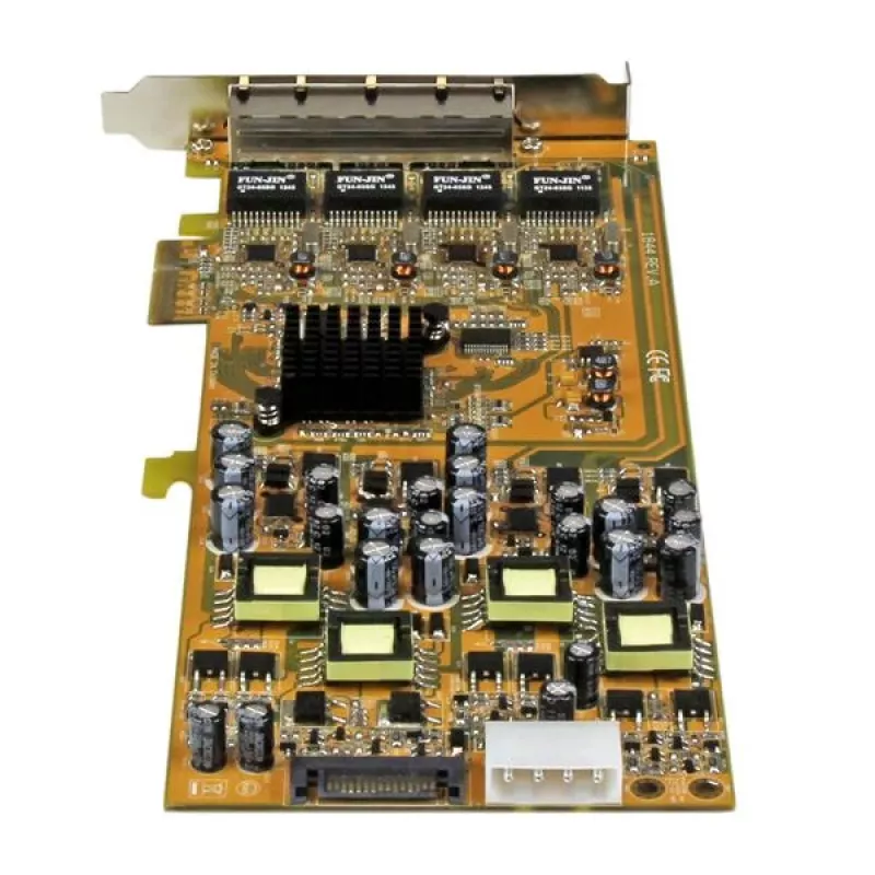 StarTech.com 4 prievadų gigabitinio „Power over Ethernet“ PCIe tinklo plokštė – PSE / PoE PCI Express NIC – TAA
