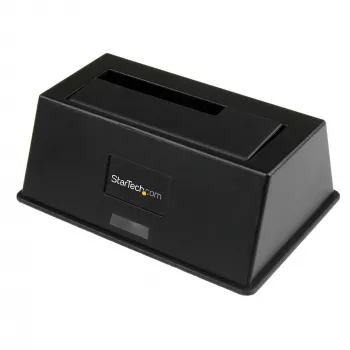 StarTech.com vienos vietos USB 3.0 į SATA standžiojo disko prijungimo stotelė, USB 3.0 (5 Gbps) standžiojo disko dokas, išorinė 2,5/3,5 col. SATA I/II/III HDD/SSD prijungimo stotelė, iš viršaus įdedama standžiojo disko vieta