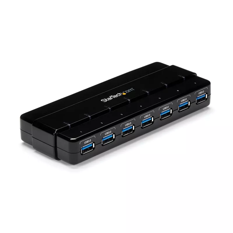StarTech.com 7 prievadų USB 3.0 šakotuvas – Stalinis ~ 7 prievadų USB 3.0 šakotuvas (5 Gbps) – Stalinis