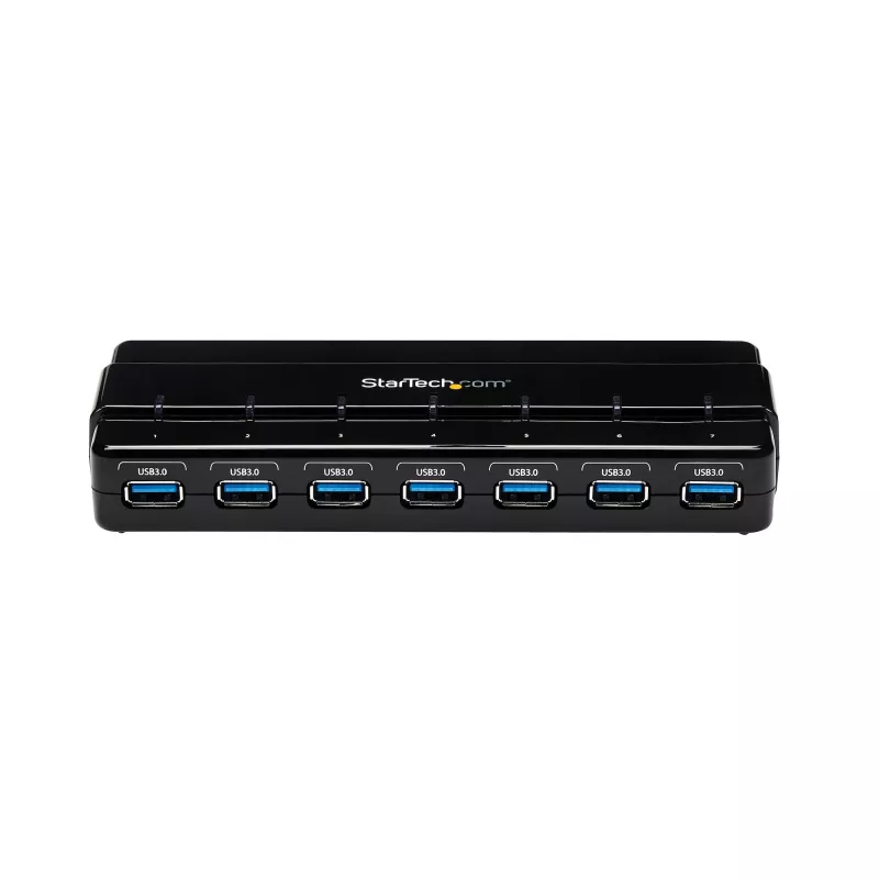 StarTech.com 7 prievadų USB 3.0 šakotuvas – Stalinis ~ 7 prievadų USB 3.0 šakotuvas (5 Gbps) – Stalinis