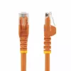 StarTech.com 3 m CAT6 Ethernet kabelis – oranžinis CAT 6 Gigabit Ethernet laidas – 250 MHz 100 W PoE RJ45 UTP tinklo / pataisų laidas be užkabinimų, su įtempimo sumažinimu, individualiai patikrintas