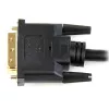 StarTech.com 0,5 m HDMI® į DVI-D kabelis - V/V, 0,5 m, HDMI, DVI-D, auksinė, juoda, polivinilchloridas (PVC)