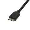 StarTech.com plonas Micro USB 3.0 kabelis – V/V – 0,5 m (20 col.), 0,5 m, USB A, Micro-USB B, USB 3.2 Gen 1 (3.1 Gen 1), Kištukas/Kištukas, Juodas