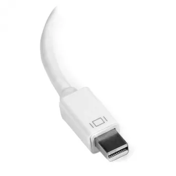 StarTech.com Mini DisplayPort į HDMI adapteris – aktyvus mDP į HDMI vaizdo keitiklis – 4K 30 Hz – Mini DP arba Thunderbolt 1/2 Mac/PC prie HDMI monitoriaus/TV/ekrano – mDP 1.2 į HDMI adapterio laidas – baltas