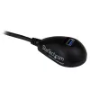StarTech.com 5 pėdų juodas stalinis SuperSpeed USB 3.0 ilgintuvas - nuo A iki A, vyriška/moteriška jungtis