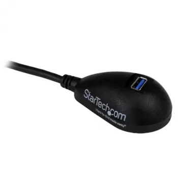 StarTech.com 5 pėdų juodas stalinis SuperSpeed USB 3.0 ilgintuvas - nuo A iki A, vyriška/moteriška jungtis