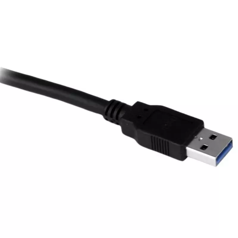 StarTech.com 5 pėdų juodas stalinis SuperSpeed USB 3.0 ilgintuvas - nuo A iki A, vyriška/moteriška jungtis