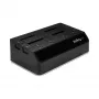 StarTech.com 4 vietų USB 3.0 – SATA standžiųjų diskų prijungimo stotelė, USB standžiųjų diskų dokas, išorinė 2,5/3,5 col. SATA III SSD/HDD prijungimo stotelė, karšto keitimo diskų vieta, viršutinio įkrovimo