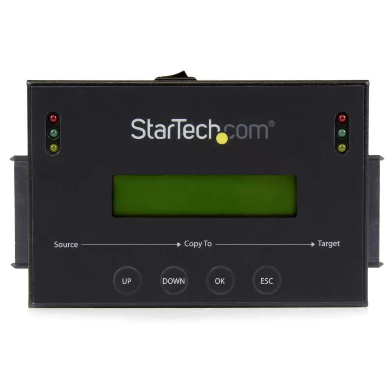 StarTech.com 1:1 Standalone Hard Drive Duplicator su Disk Image Manager For Backup and Restore, Store Several Disk Images on one 2.5/3.5 inch SATA Drive, HDD/SSD Cloner, No PC Required