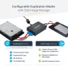 StarTech.com 1:1 Standalone Hard Drive Duplicator su Disk Image Manager For Backup and Restore, Store Several Disk Images on one 2.5/3.5 inch SATA Drive, HDD/SSD Cloner, No PC Required
