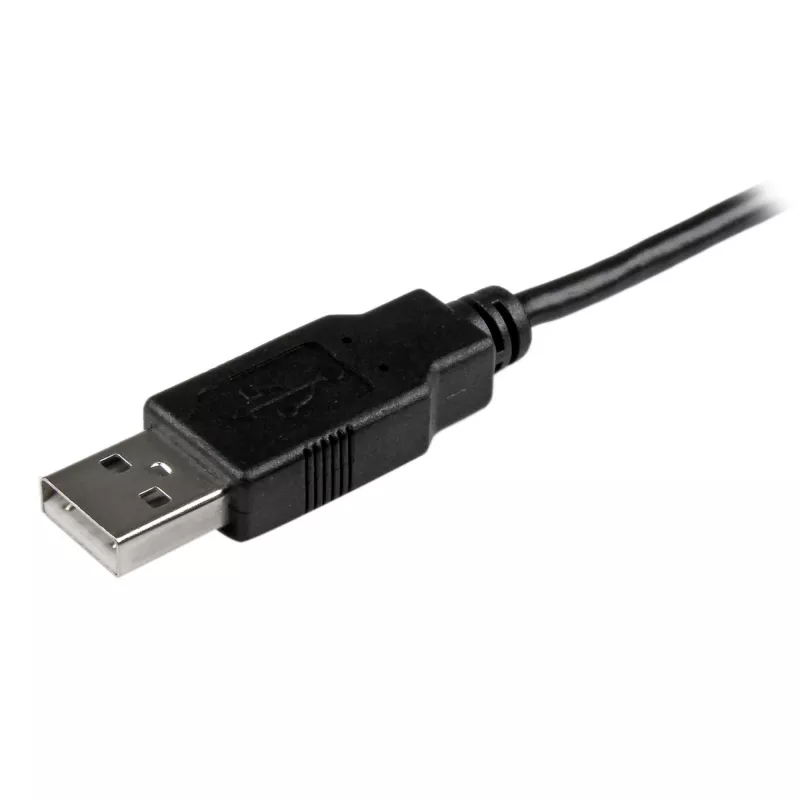 StarTech.com Micro-USB laidas - M/M - 2m, 2 m, USB A, Micro-USB B, USB 2.0, 0.48 Gbit/s, juoda