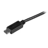 StarTech.com Micro-USB laidas - M/M - 2m, 2 m, USB A, Micro-USB B, USB 2.0, 0.48 Gbit/s, juoda