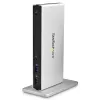 StarTech.com dviejų monitorių USB 3.0 dokas su DVI ir vertikaliu stovu