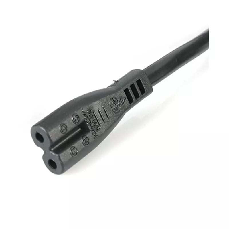 StarTech.com 3 pėdų (1 m) JK nešiojamojo kompiuterio maitinimo laidas, BS 1363 į C7, 2,5 A 250 V, 18AWG, juodas, JK nešiojamojo kompiuterio pakaitinis laidas, spausdintuvo maitinimo laidas, kintamosios srovės nešiojamojo kompiuterio įkroviklio laidas, nešiojamojo kompiuterio maitinimo bloko laidas