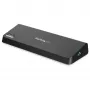 StarTech.com USB 3.0 dokinimo stotis, dviejų monitorių, su HDMI ir 4K DisplayPort – USB 3.0 prie 4x USB-A, Ethernet, HDMI ir DP – USB tipo A universali nešiojamųjų kompiuterių dokinimo stotis, skirta Mac ir Windows