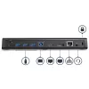 StarTech.com USB 3.0 dokinimo stotis, dviejų monitorių, su HDMI ir 4K DisplayPort – USB 3.0 prie 4x USB-A, Ethernet, HDMI ir DP – USB tipo A universali nešiojamųjų kompiuterių dokinimo stotis, skirta Mac ir Windows