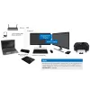 StarTech.com USB 3.0 dokinimo stotis, dviejų monitorių, su HDMI ir 4K DisplayPort – USB 3.0 prie 4x USB-A, Ethernet, HDMI ir DP – USB tipo A universali nešiojamųjų kompiuterių dokinimo stotis, skirta Mac ir Windows