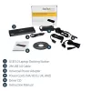 StarTech.com USB 3.0 dokinimo stotis, dviejų monitorių, su HDMI ir 4K DisplayPort – USB 3.0 prie 4x USB-A, Ethernet, HDMI ir DP – USB tipo A universali nešiojamųjų kompiuterių dokinimo stotis, skirta Mac ir Windows
