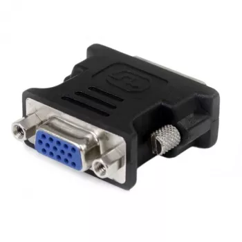 StarTech.com DVI į VGA kabelio adapteris V/K - Juodas - 10 vnt. pakuotė, DVI-I, VGA, Juoda