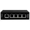 StarTech.com 5 prievadų nevaldomas pramoninis Gigabit Ethernet komutatorius – DIN bėgelis / tvirtinamas prie sienos