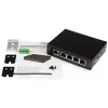 StarTech.com 5 prievadų nevaldomas pramoninis Gigabit Ethernet komutatorius – DIN bėgelis / tvirtinamas prie sienos