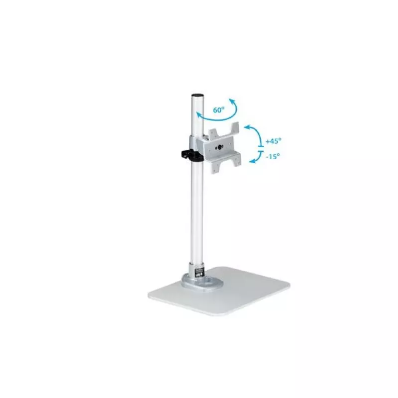 StarTech.com vieno monitoriaus stovas - reguliuojamas - plieninis - sidabrinis